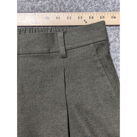 Loft Dress Pants Women M Green Pleated Pockets Office Career P47 - Picture 11 of 13